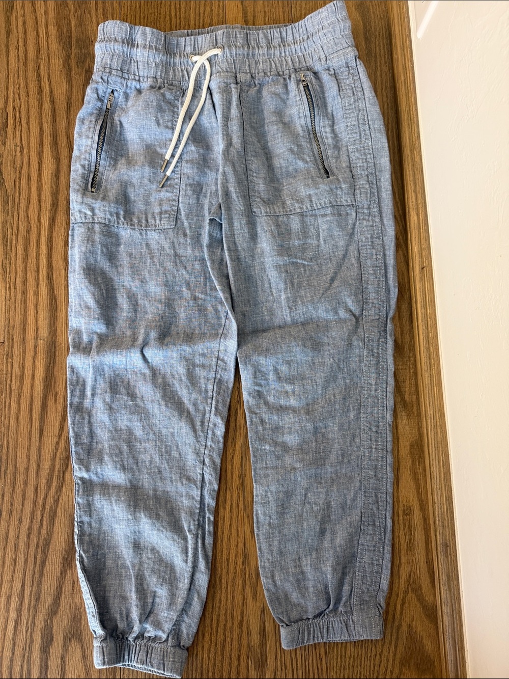 Athleta Cabo Linen Jogger With Elastic Waist